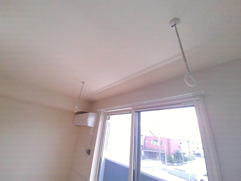 室内物干しです リヴェール的場