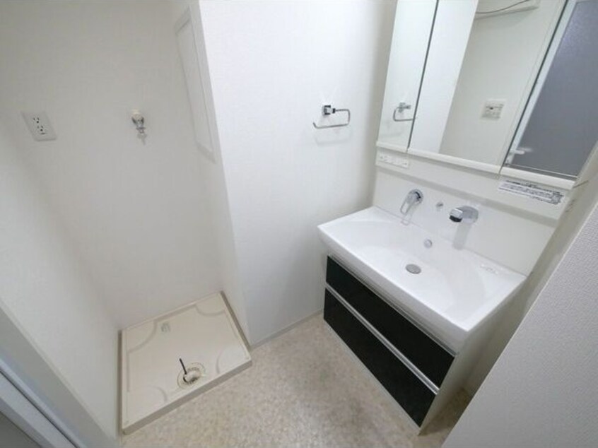 洗面所です エスフィオーレ