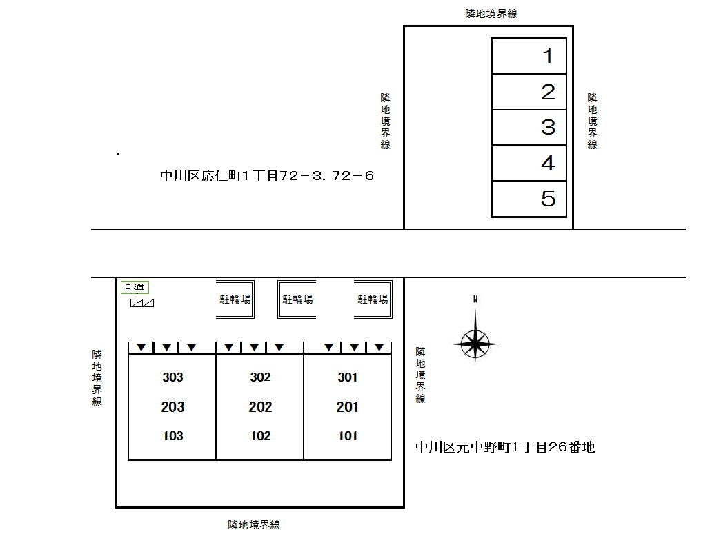 車をお持ちの方に嬉しい駐車場付きの物件です ラッフィナート