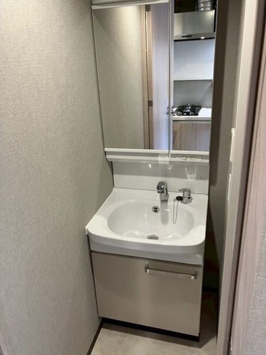 明るい洗面所です メイクスアート金山SOUTH