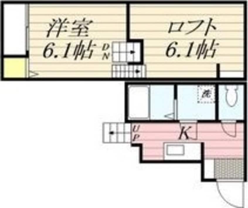 間取図 LUNA　FORZA神宮西