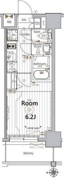 間取り図 メイクスアート金山SOUTH