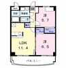 クレアールメゾン大山 2LDKの間取り