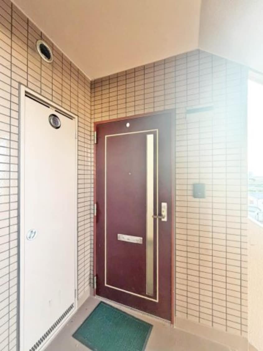 ゆったりとした玄関です パームスプリングス