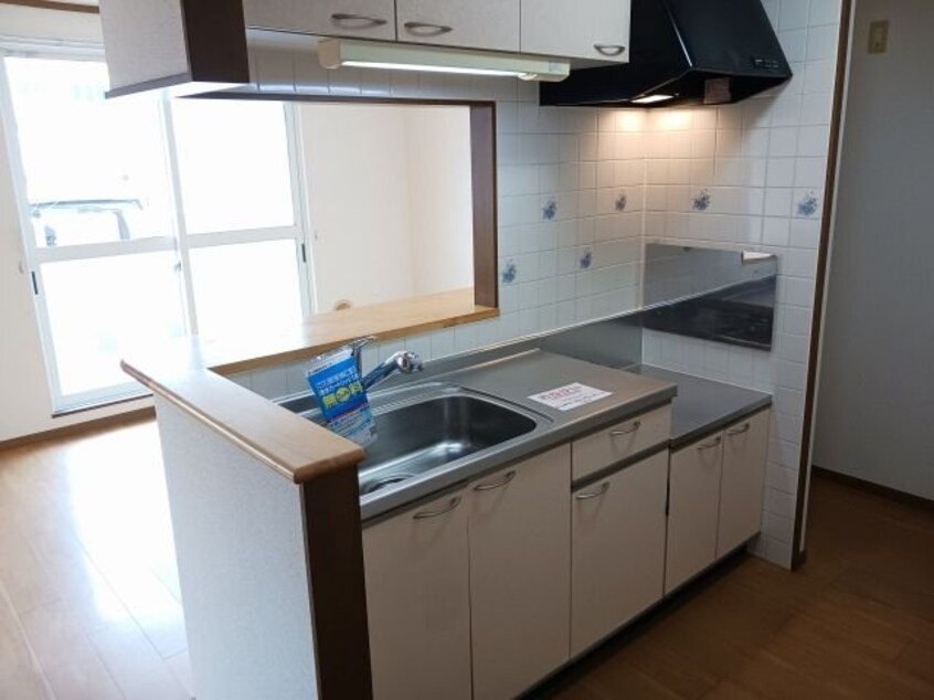 キッチンでお料理をお楽しみください ラ・ビアージュ