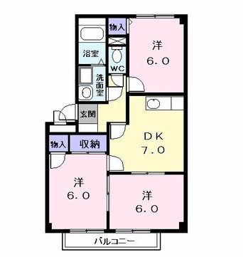 間取図 オーシャンフォーレ