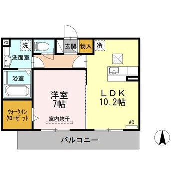 間取図 セジュールクレア