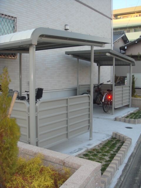 駐輪場です レジデンス　ハーモニー