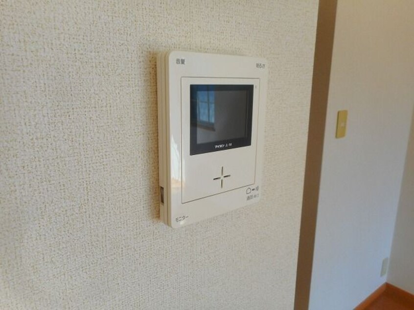 モニター付きインターホンです パークサイド寛政