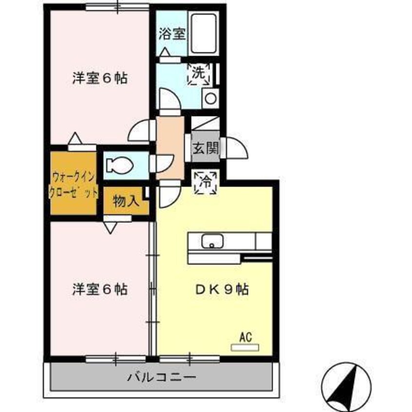 間取図 アウスレーゼ