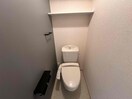 ゆったりとした空間のトイレです アウスレーゼ