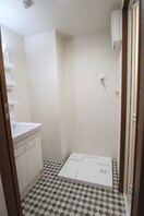 洗濯機置き場です ビアンコネロ