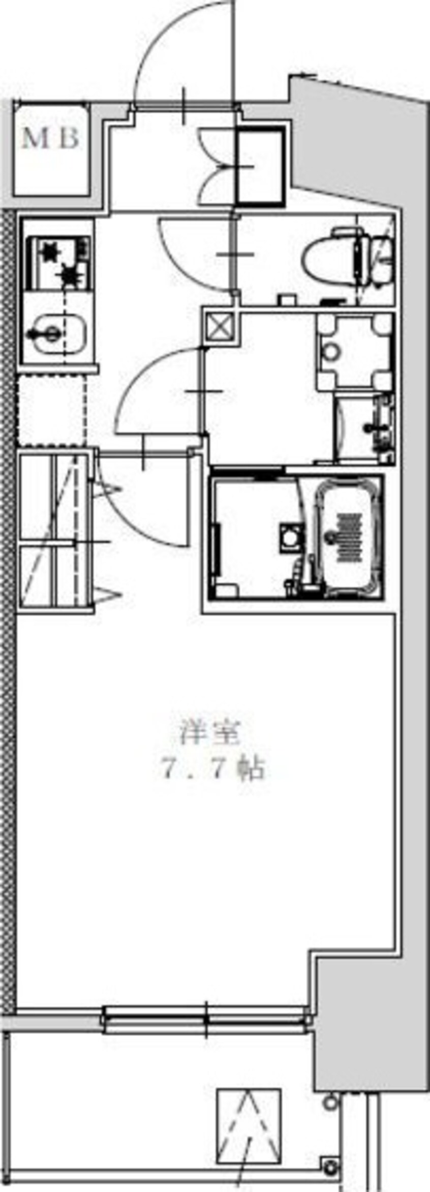 間取図 S-RESIDENCE金山altano(アルターノ)