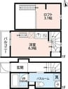 シャレイド豊田本町WEST 1Rの間取り