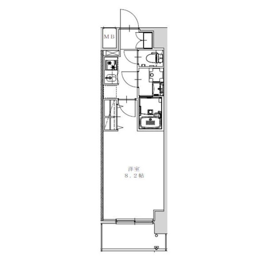 間取図 S-RESIDENCE金山altano(アルターノ)