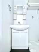 独立洗面台、朝の身支度には欠かせません Luana(ルアナ)