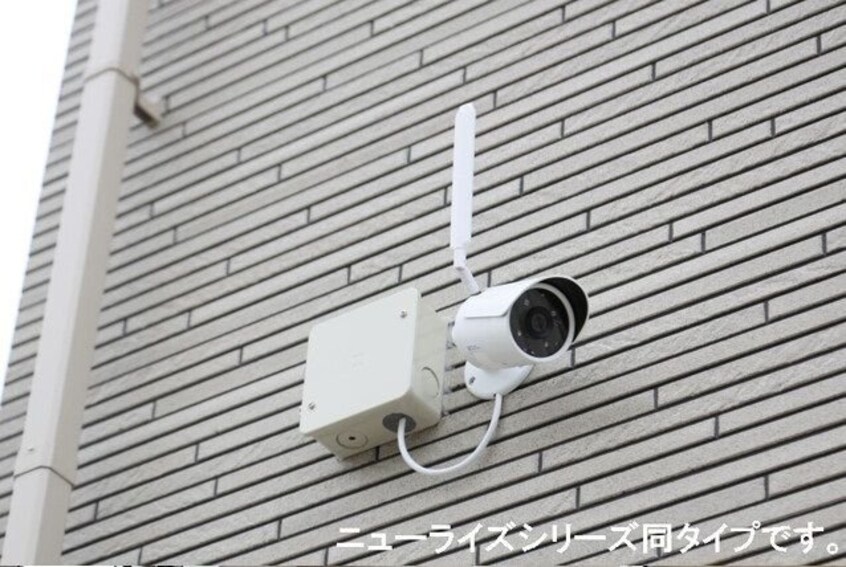 防犯カメラです ヒカルサ名古屋港区大西Ⅱ