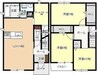中島新町3-1507KODATEXⅤH 3LDK+Sの間取り
