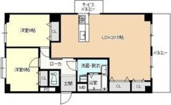 間取図 真栄マンション愛知町