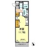 Ｄーｒｏｏｍ松葉 1Rの間取り