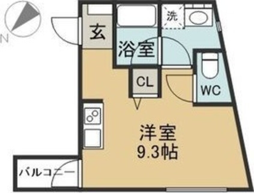 間取図 Casa　Alice