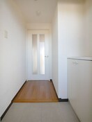 落ち着いた玄関です セゾンマツバ