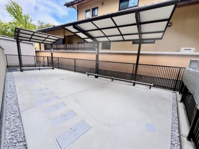 駐輪場です マリポーサ高畑A