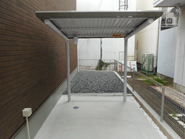 駐輪場です アルモニー