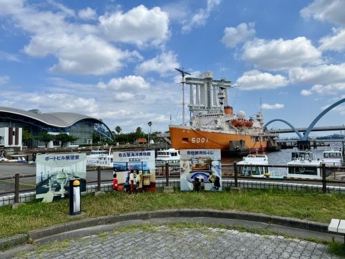 名古屋海洋博物館・南極観測船ふじ(美術館/博物館)まで396m スクエア名古屋港