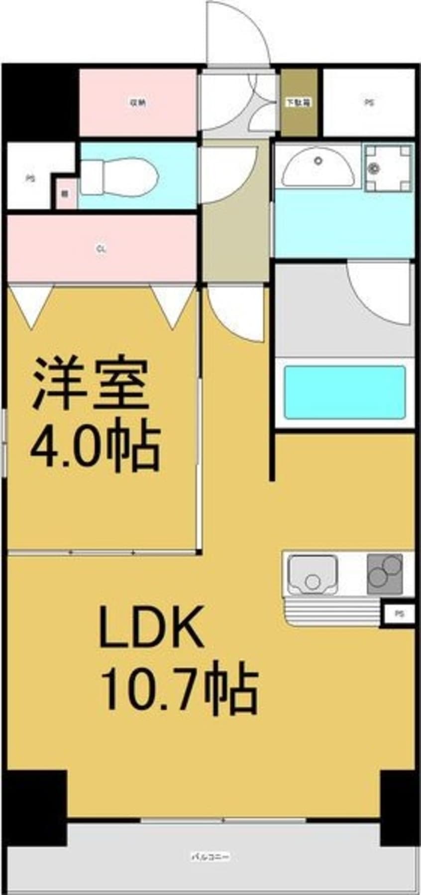 間取図 S-FORT熱田六番