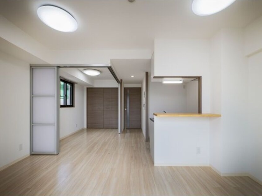 バルコニー側から見たお部屋全体です S-FORT熱田六番