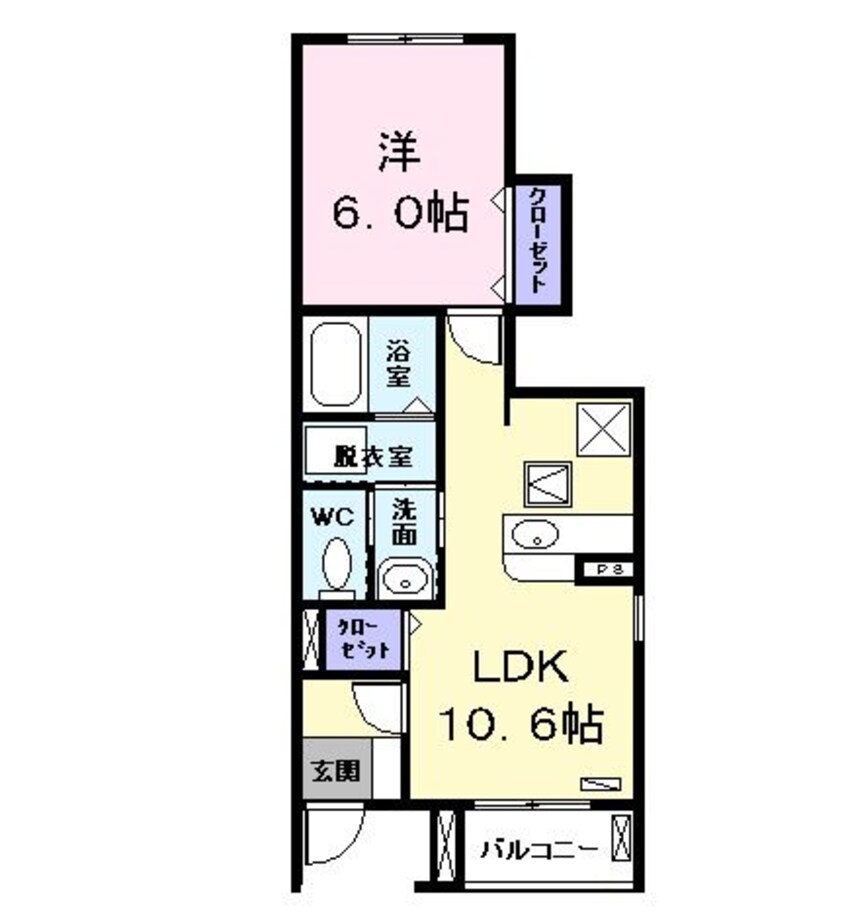 間取図 グランディールⅡ