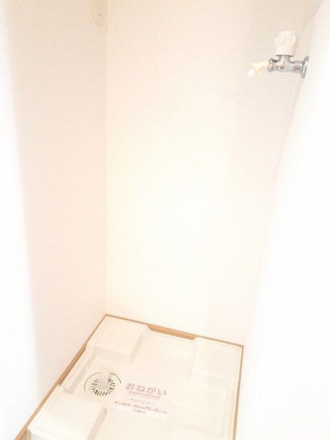 洗濯機置き場です メゾンＫ．Ｓ