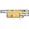 シェリム新瑞橋サウス 1LDKの間取り