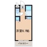 Vita六番町 1Rの間取り