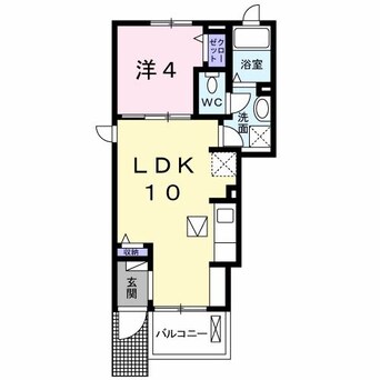 間取図 インフィニティ　Ｋ２