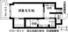 エスト日比野 1Kの間取り