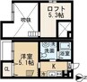 K'sハイツ(ケーズハイツ) 1Kの間取り