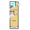 小澤マンション 1Kの間取り