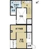 コンフォート宝生 1Rの間取り