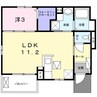 ｃｅｌｅｓｔｅ（セレステ） 1LDKの間取り