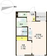 ル・シェール南名古屋 1LDKの間取り