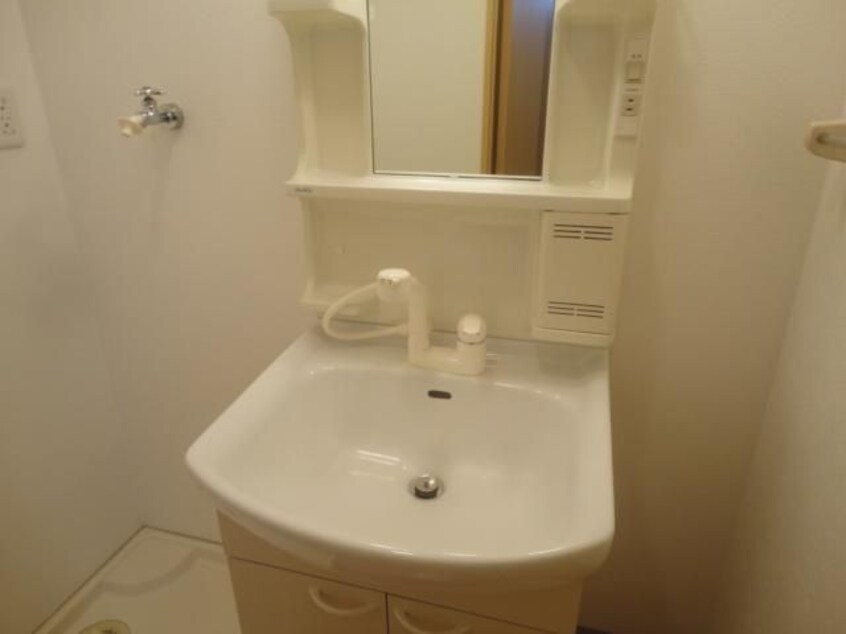 スペースが確保できる洗面所です フローラル・ハイツ