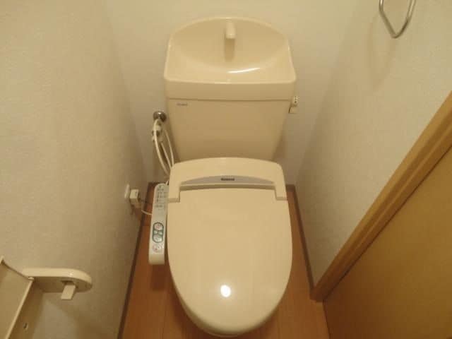 落ち着いた色調のトイレです フローラル・ハイツ