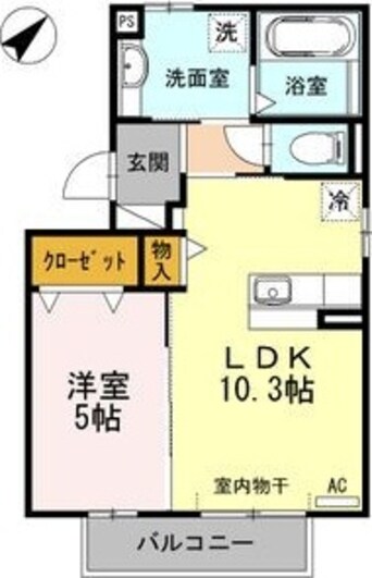 間取図 クレア笠寺