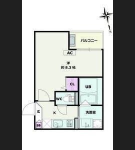 間取り図 Jack takiharuⅡ