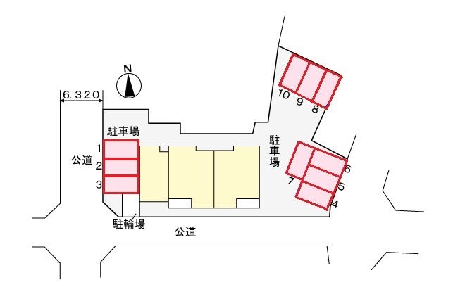 駐車場があります ミニョン