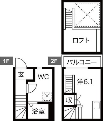 間取図 Fect Rays(フェクトレイズ)
