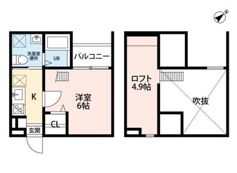 間取図 クレールフィル