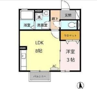 間取図 カスケード